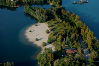 Mit der Fähre auf die Kollerinsel