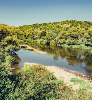 Kocher Jagst Radweg Etappe 5 Mulfingen Eberbach | © Arbeitsgemeinschaft Kocher-Jagst-Radweg