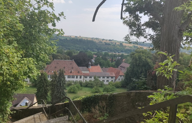Bergkirche Heinsheim - Aussicht ins Neckartal  | Bad Rappenau | HeilbronnerLand | © Touristikgemeinschaft HeilbronnerLand
