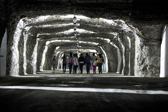 Besucher im Salzbergwerk Bad Friedrichshall | HeilbronnerLand | © Stadt Bad Friedrichshall