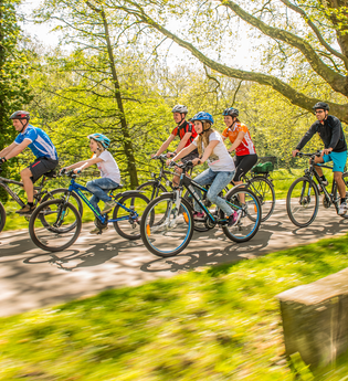 Neckartal-Radweg bei Heilbronn | © Touristikgemeinschaft HeilbronnerLand e.V.