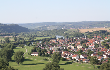 Blick Offenau bis nach Gundelsheim | HeilbronnerLand | © Touristikgemeinschaft HeilbronnerLand