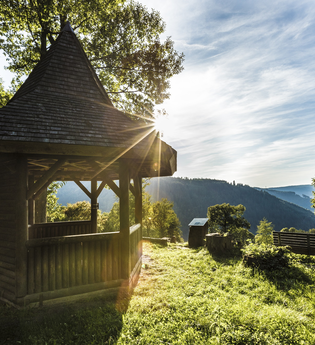 Ernst-Hohn-Paviollon am Breitenstein / Odenwald | © Touristikgemeinschaft Odenwald e.V.