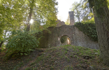 Ruine Stolzeneck bei Neunkirchen / Odenwald | © Touristikgemeinschaft Odenwald e.V.
