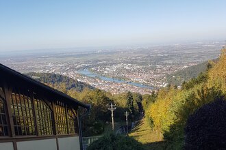 Blick vom Königstuhl / Odenwald | © Touristikgemeinschaft Odenwald e.V.