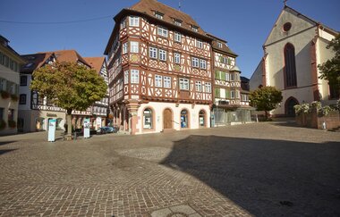 Etappenziel am Neckarsteig -  die Mosbacher AltstadtMargaretenschlucht - ein absolutes Highlight am Neckarsteig / Odenwald | © Touristikgemeinschaft Odenwald e.V.