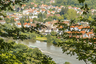 Neckarsteig bei Neckargemünd / Odenwald | © Touristikgemeinschaft Odenwald e.V.