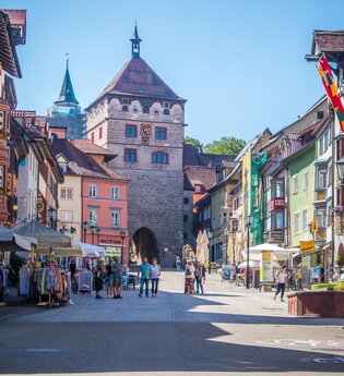 Neckartal-Radweg Altstadt Rottweil | © Geschäftsstelle Neckartal-Radweg_Adrian Weng