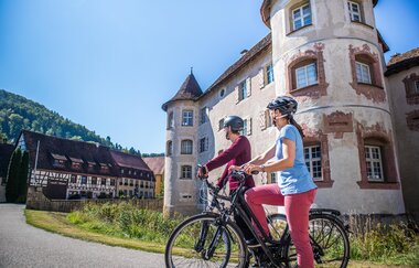 Neckartal-Radweg_Wasserschloss Sulz_Glatt | © Geschäftsstelle Neckartal-Radweg_Adrian Weng