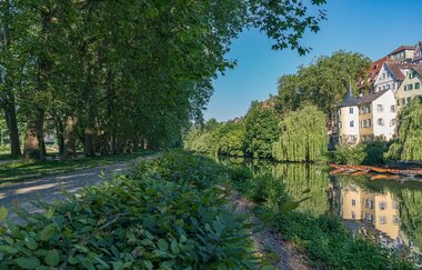Neckartal-Radweg Neckarfront Tübingen | © Geschäftsstelle Neckartal-Radweg_Maximilian Semsch