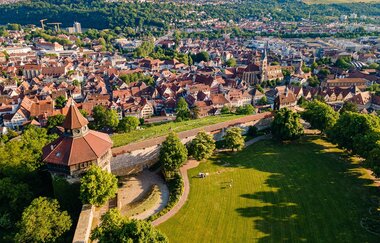 Neckartal-Radweg Etappe 5: Esslingen am Neckar - Besigheim | © Geschäftsstelle Neckartal-Radweg_Maximilian Semsch