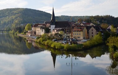 Neckartal-Radweg Etappe 8: Eberbach - Mannheim | © Neckargemünd