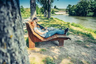 Kiesplatz Lauffen a.N. Pause | HeilbronnerLand | © Touristikgemeinschaft HeilbronnerLand e.V.