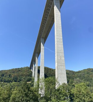 Kochertalbrücke bei Braunsbach