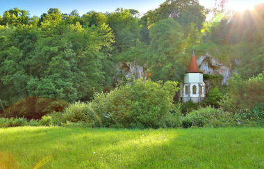 Sagenumwobene Wallfahrtskapelle St. Wendel zum Stein, Dörzbach | © Touristikgemeinschaft Hohenlohe, Künzelsau / Andi Schmid