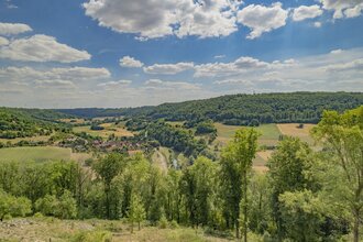 Blick von Langenburg ins Jagsttal | © Hohenlohe + Schwäbisch Hall Tourismus e. V.