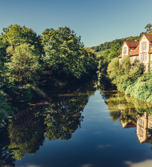Etappe 1 Kocher bei Schwäbisch Hall-Steinbach | © Arbeitsgemeinschaft Kocher-Jagst-Radweg
