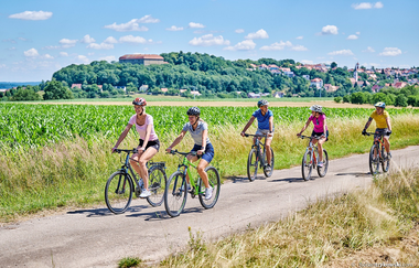 Schillingsfürst Radgruppe_Romantisches Franken | © Hohenlohe + Schwäbisch Hall Tourismus e. V.