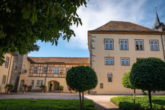 Schloss Schrozberg: Innenhof | © Hohenlohe Schwäbisch Hall