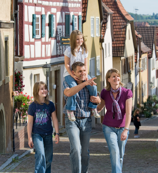 Radweg "Burgenstraße": Gesamtstrecke | © Touristikgemeinschaft HeilbronnerLand e.V.