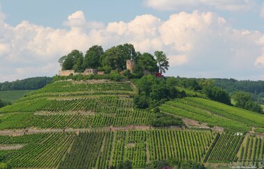 Radweg "Burgenstraße": Gesamtstrecke | © Touristikgemeinschaft HeilbronnerLand e.V.