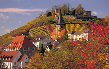 Radweg "Burgenstraße": Gesamtstrecke | © Touristikgemeinschaft HeilbronnerLand e.V.