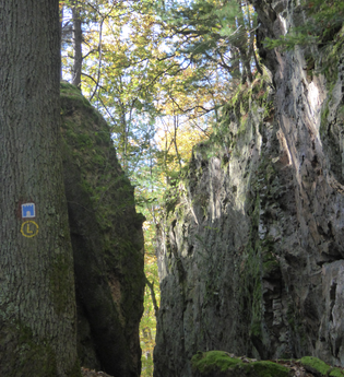 Schriesheim - Spatschlucht | © Landratsamt Rhein-Neckar-Kreis
