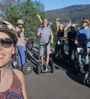 Segway Tour auf dem Philosophenweg