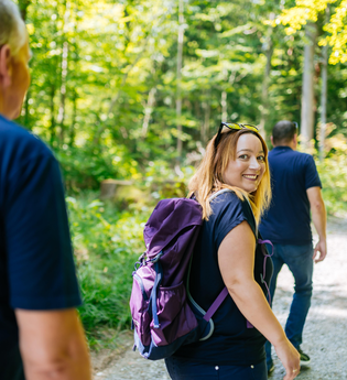 Wandern in Bretzfeld. | © Hohenloher Perlen