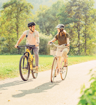 Kocher Jagst Radweg Etappe 1 Wengen bis Untergroeingen Radfahrer | © Arbeitsgemeinschaft Kocher-Jagst-Radweg