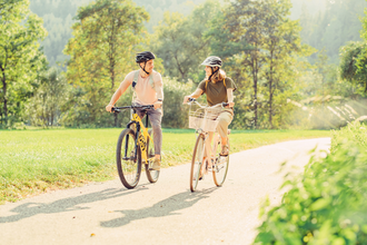 Kocher Jagst Radweg Etappe 1 Wengen bis Untergroeingen Radfahrer | © Arbeitsgemeinschaft Kocher-Jagst-Radweg