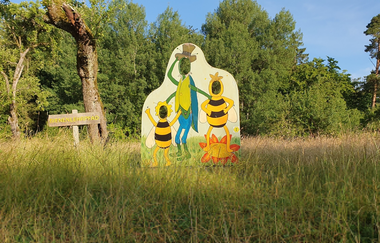 Bienenlehrpfad am Starkholzbacher See | © Stadt Schwäbisch Hall