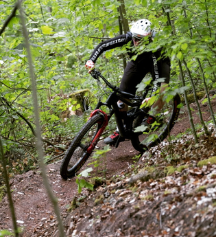 Mountainbike Trail am Einkorn | © Hohenlohe + Schwäbisch Hall Tourismus e.V.
