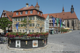 Marktplatz Feuchtwangen | © Hohenlohe + Schwäbisch Hall Tourismus e. V.