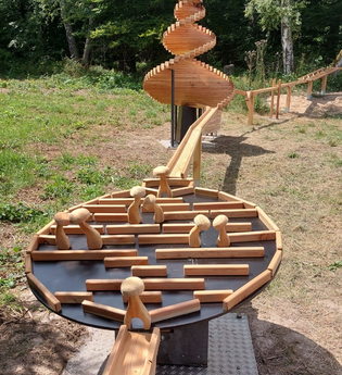 Von der Raubachhalle zur Schutzhütet Weitsicht an die Murmelbahn | © Unbekannt