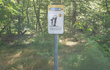 Waldsportpfad Hockenheim | © Landratsamt Rhein-Neckar-Kreis