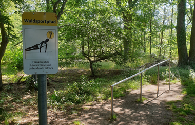 Waldsportpfad Hockenheim | © Landratsamt Rhein-Neckar-Kreis