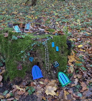 Wichtelstation Haus | © Frau Leist