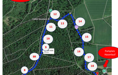 Karte Wichtelpfad | © Frau Leist