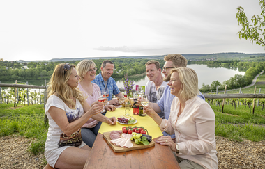 Wengertshüttle am Breitenauer See | Weinausschank HeilbronnerLand | © Touristikgemeinschaft HeilbronnerLand e.V.