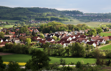 Blick auf das Weinsberger Tal | Obersulm-Weiler | HeilbronnerLand | © Tourismus im Weinsberger Tal