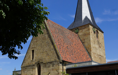 Ellhofen | Weinsberger Tal | Ortsmitte | Rathaus | Kirche | © Tourismus im Weinsberger Tal e.V.