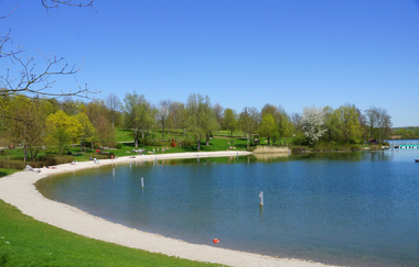 Badestrand Breitenauer See | HeilbronnerLand | © Tourismus im Weinsberger Tal