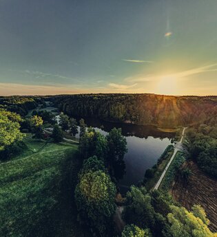 Naturpark Schwäbisch-Fränkischer Wald bei Wüstenrot | HeilbronnerLand | © Touristikgemeinschaft HeilbronnerLand