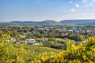 Rund im Eibensbach | Blick auf Güglingen | © Stadt Güglingen